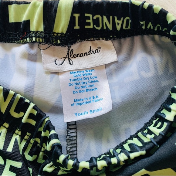 Alexandra LOVE DANCE Spandex Shorts - Picture 4 of 5